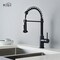 Kibi Aurora Single Handle Pull Down Kitchen Sink Faucet with Soap Dispenser C-KKF2003MB-KSD100MB - alternate 5